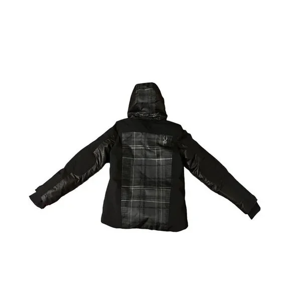Spyder Black Youth Large 14 Jacket NWOT.